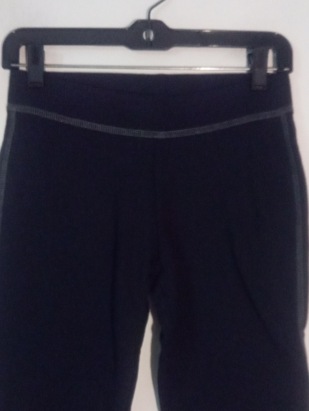Soffe Black Sweatpants with Contrast Stitching Girls XL 16 New NWOT Rolled Cuffs - Picture 2 of 4